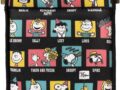 3carat 75周年記念 PEANUTS キャンディポーチ 全6種類 スヌーピー