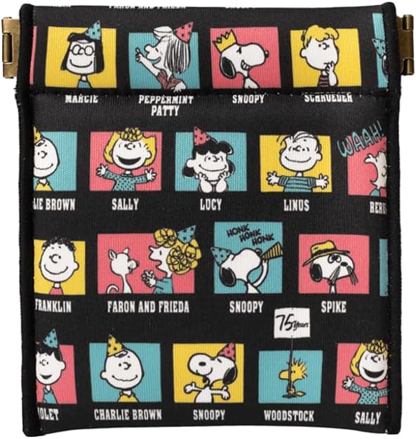 3carat 75周年記念 PEANUTS キャンディポーチ 全6種類 スヌーピー